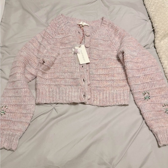 Brand New LoveShackFancy Cardigan Sweater